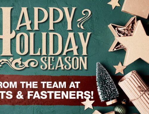 Merry Christmas & Happy New Year from the team at Bolts & Fasteners!
